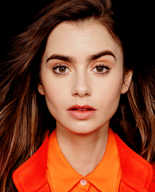 LILY COLLINS© Benedict Evans | The Observer (2019)
