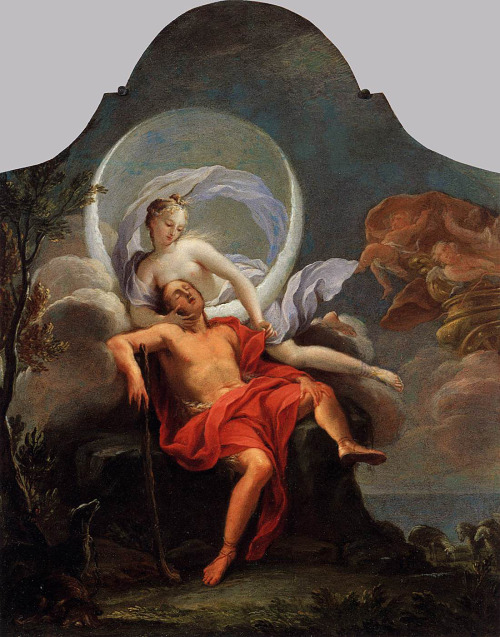 &ldquo;Endymion And Selene&rdquo; by Filippo Lauri (1623 - 1694), Italy