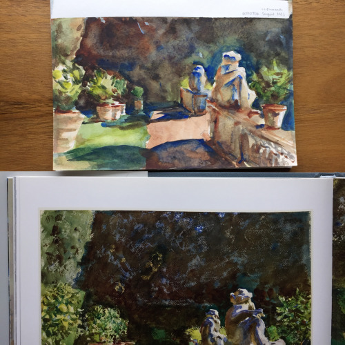 John Singer Sargent master copies, week 1 