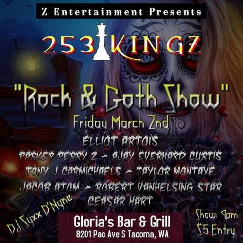 @entertainment.z #253kings #dragkings #tacomawa #parkland #goth March 2 https://www.facebook.com/eve