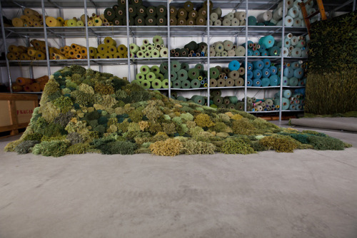 Carpets by Alexandra Kahyoglou (click to enlarge)1. Hope the Voyage is a Long One 2-4. Locus Amoenus