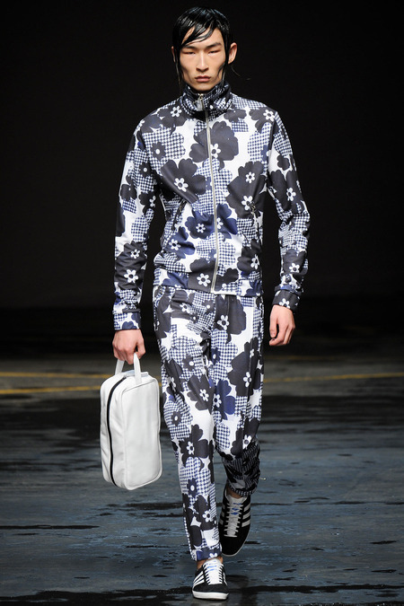 grabyourankles:  Kim Sang Woo walks for Christopher Shannon autumn/winter 2014/15