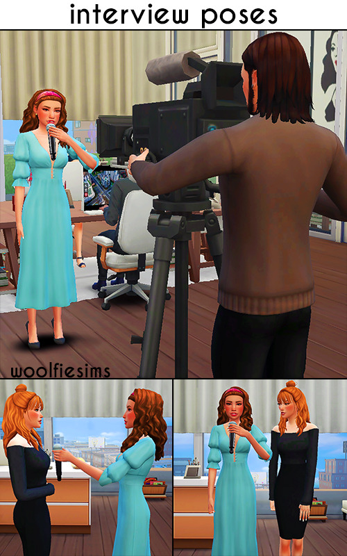 Sims 4 Interview Poses