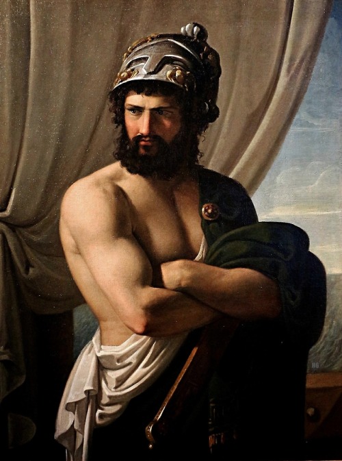 hadrian6:Ajax. 1778. Giovanni De Min. Italian 1814-1890. oil/canvas.                                