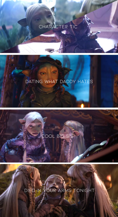  tv tropes with the dark crystal [7/?] - Tavra Rian | Deet | Brea | Hup | Mira |Gurjin | Seladon i