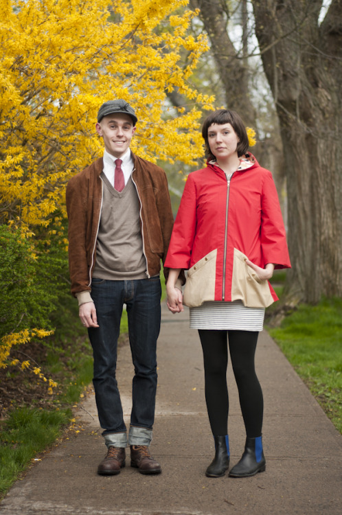 Spring jackets on Connolly St., Halifax by KC @KristaComeau