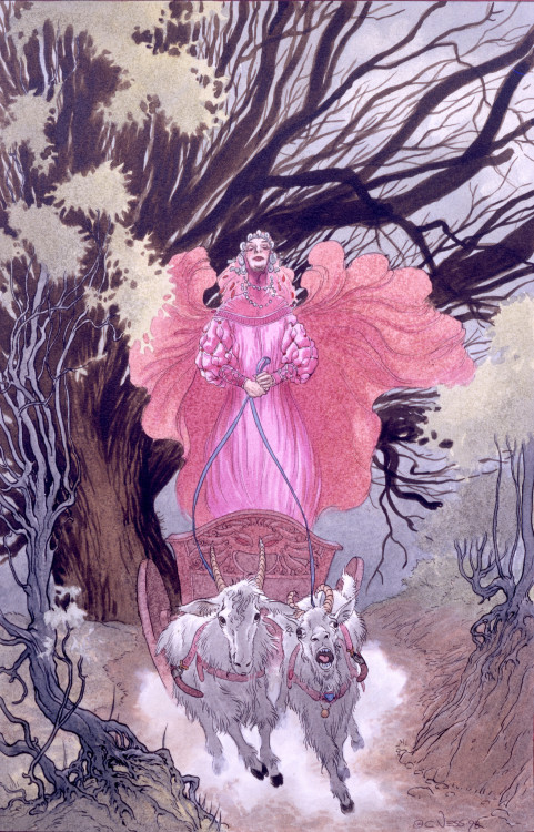 geekynerfherder:  ‘Stardust, Being a Romance Within the Realms of Faerie’, written by Neil Gaiman and illustrated by Charles Vess, follows the adventures of a young man from the village of Wall that borders the magical land of Faerie. 
