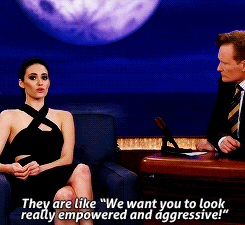 :  Talking about her Complex Magazine cover on Conan (16.01.14) 