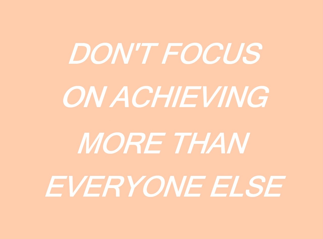 mindpalacestudy:  concentrate on becoming your best self rather than trying to be