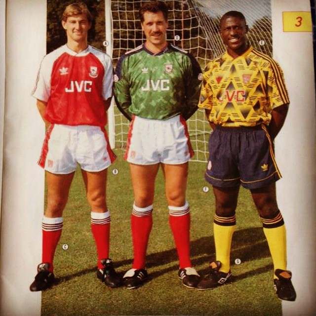 arsenal adidas kit 1991