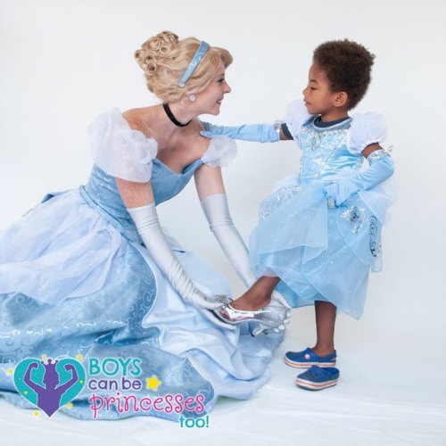 blackqueerblog:  little dude is happy af. Cinderella is possibly his favorite character!
