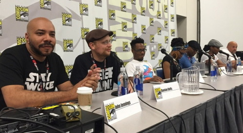 superheroesincolor: Black Comix Returns (2018) //   Lion Forge Comics Eisner-winning writer/art