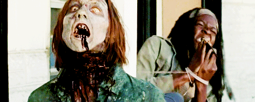 hershelgrimes:  TWD MEME ⇝  Three Walker Kills {1/3}  