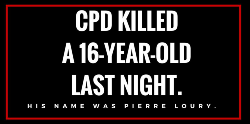 lagonegirl:4mysquad:The cop was conveniently not wearing a body camera. #Justice4Pierre#BlackLivesMa