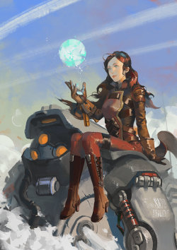 nerdy-heaven:  Coolest Avatar fan-art I’ve seen by  J Zheng  