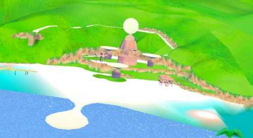 suppermariobroth: Low-resolution versions of Delfino Plaza, Sirena Beach, Gelato Beach and Ricco Har