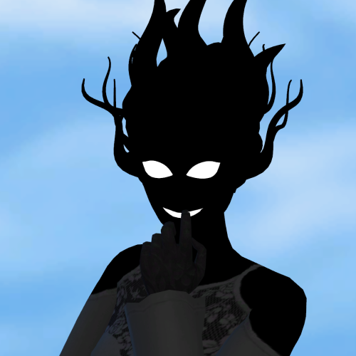 Shadow Ghost FaceBase game compatible_face_for male and female + Black Void skin color_skin color_DO