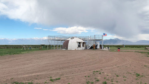 unexplained-events:UFO WatchtowerLocation: Highway 17 Center, ColoradoJudy Messoline owned a plot of