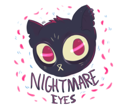 cute-cartoons-and-coffee-stains: Nightmare Eyes.