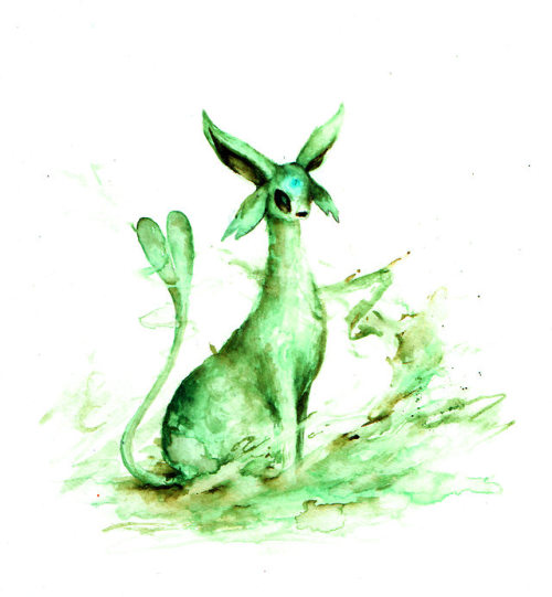 retrogamingblog:  Eeveelution Watercolors made by NabiArt