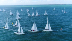 Pointy boats gather in Miami to kick off