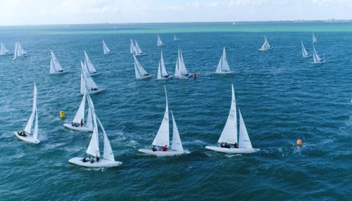 Pointy boats gather in Miami to kick off the winter season!