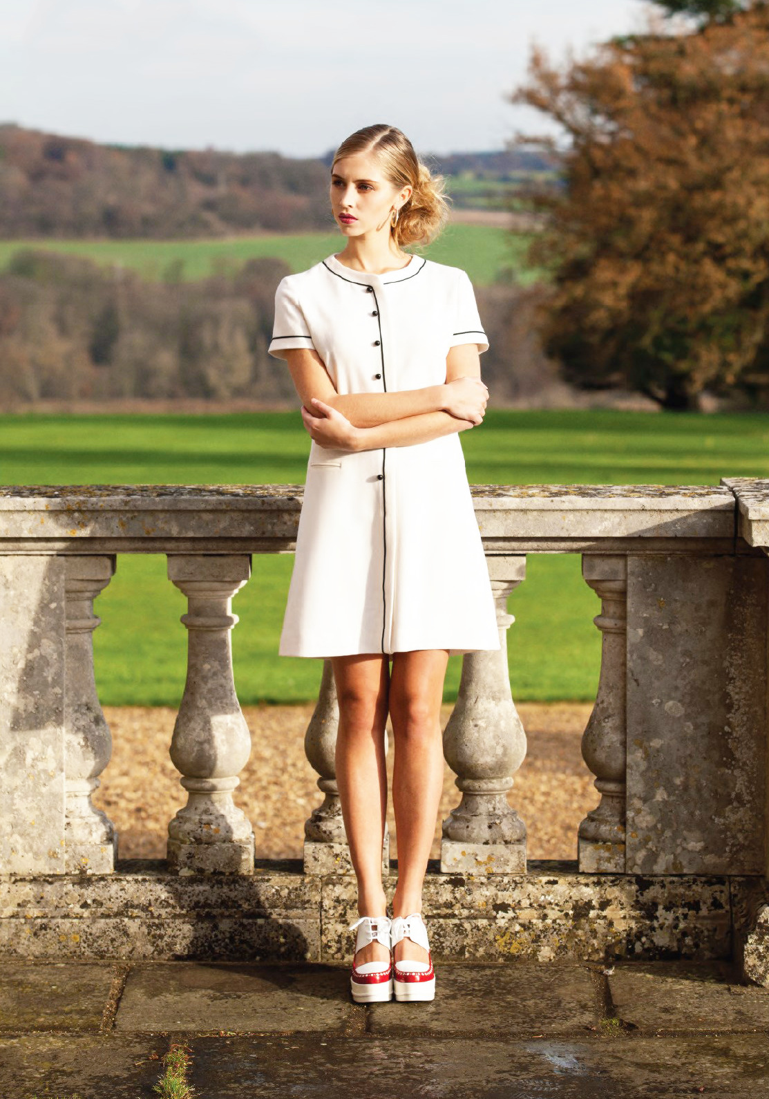 hermionecorfields:   Hermione in an editorial for the Vantage Magazine, January of