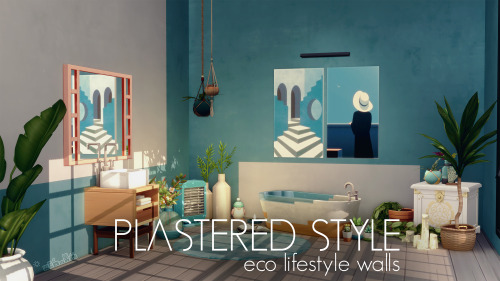 PLASTERED STYLE - eco lifestyle walls by amoebae I had a request from an anon on tumblr (try saying 