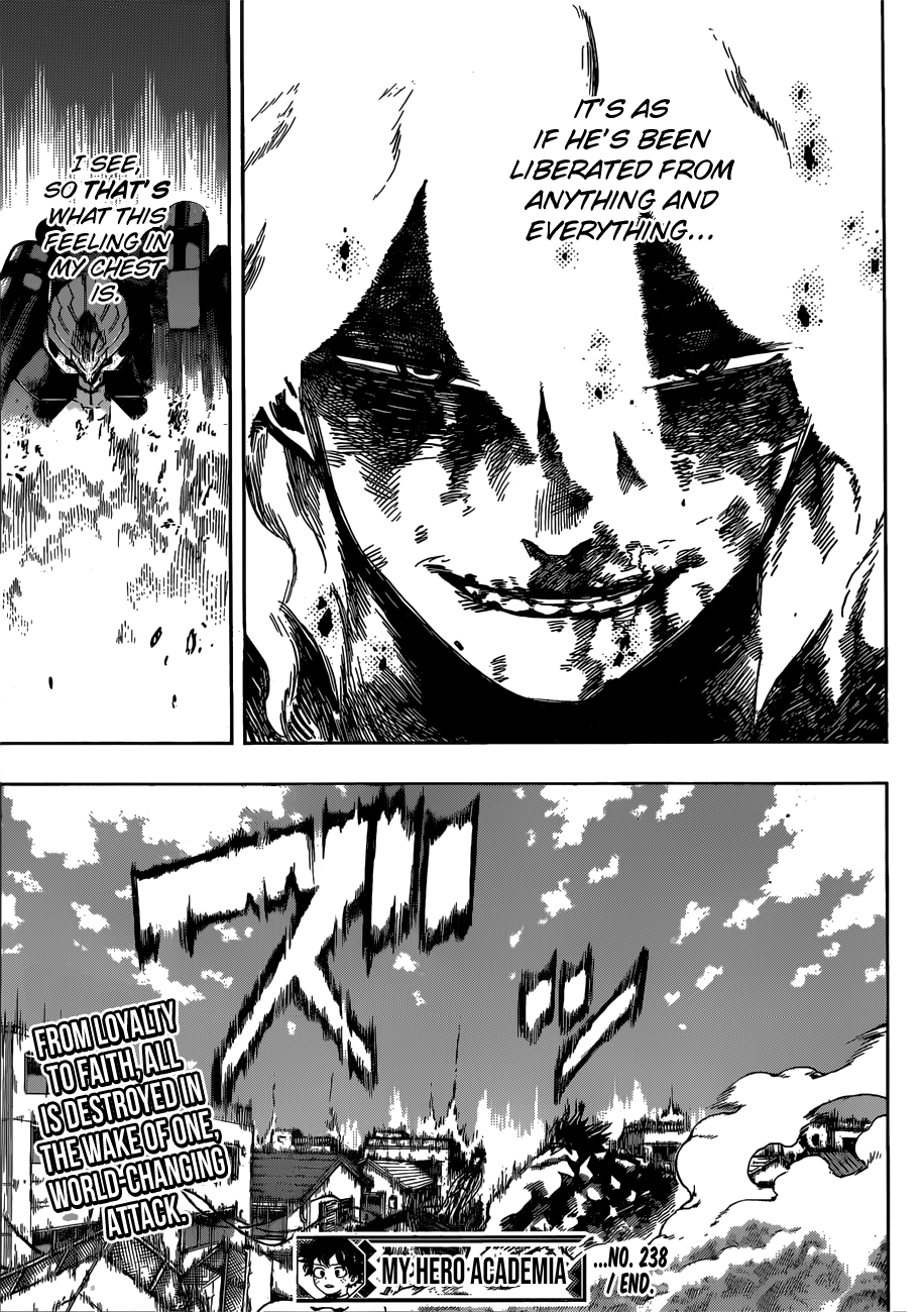 Boku no hero academia 238