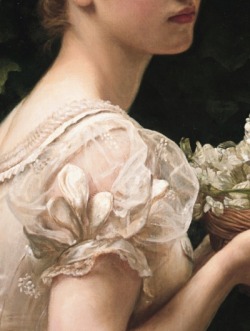 soyouthinkyoucansee:  Pea Blossoms (detail)