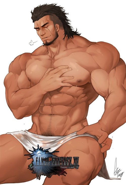 wildbarapage: wildbarapage: Gladiolus Amicitia from Final Fantasy XV by GomTang Yes.. I reblogged my