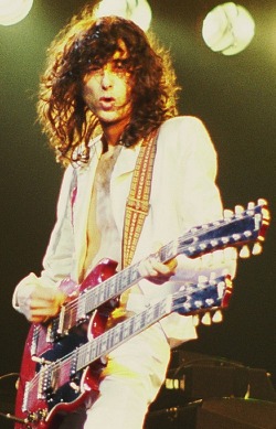 musicsapiens:  Jimmy Page Birth Name: James Patrick Page Birthday:  January 9, 1944 English guitarist, songwriter, and record producer who achieved worldwide fame as the lead guitarist of Led Zeppelin. He is widely considered to be one of the greatest