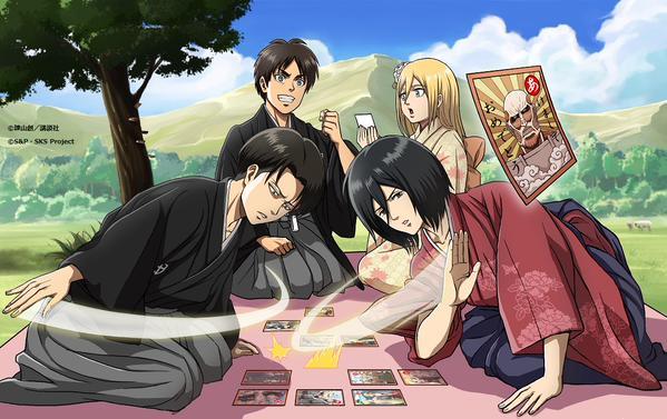  Stats pages for Eren, Historia, Levi, &amp; Mikasa&rsquo;s &ldquo;New