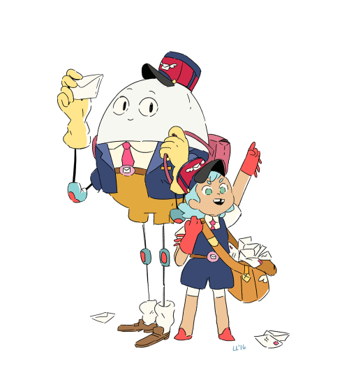 lorhs:sometimes you draw fanart for the show you work on