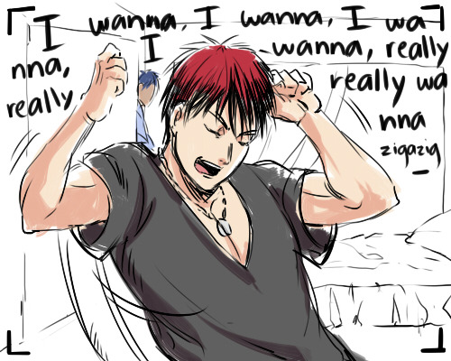 majiteenshi:  based off of this Kagami seems like the type that sings when he’s alone tbh 