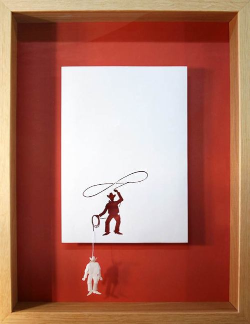 artmonia:  A4 Papercuts by Danish artist Peter Callesen. 