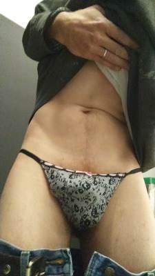 vspanty24-7reblogs:  Had a request for more thongs. Here’s one! It vs too!