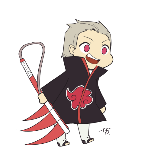 phoelion:A tiny Hidan for his birthday… also for Shan (who wanted me to draw her waifu ^^) Aurgh I d