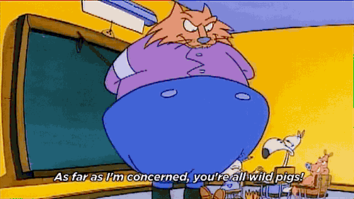 rmlgifs:I’m a wild pig!