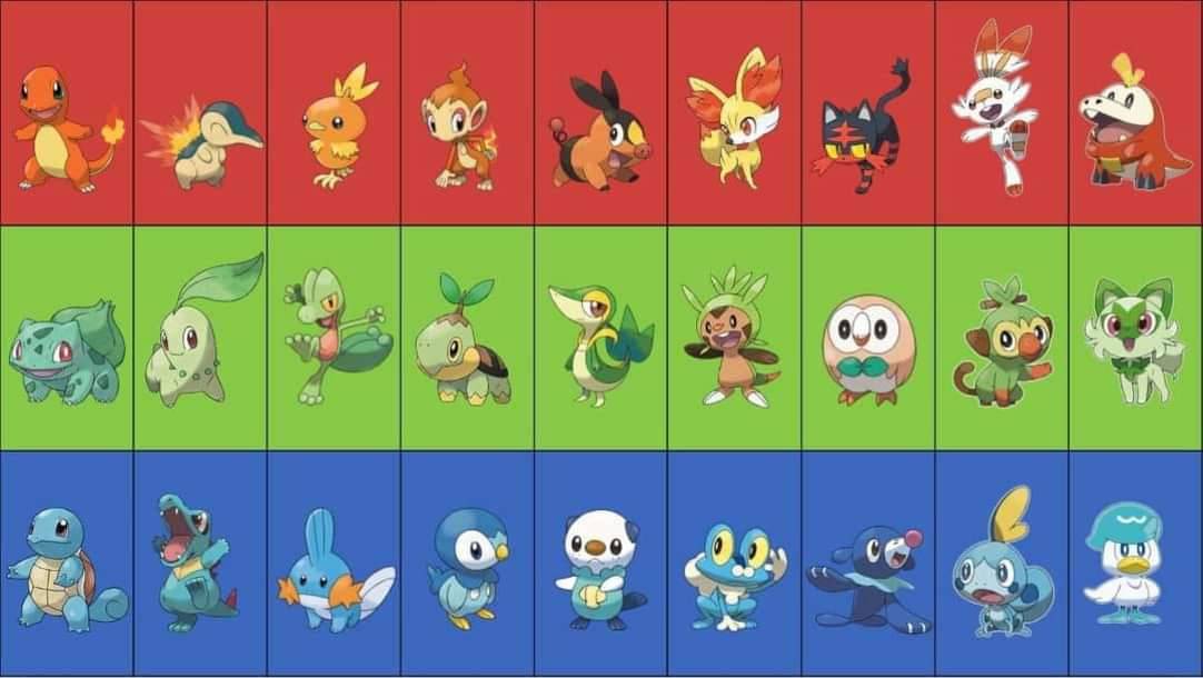 Unova and Kalos Starters! (Swipe! 👉) Pokémon Day is only ONE WEEK away!!  😍 What are your thoughts on these two trios? And who's your…