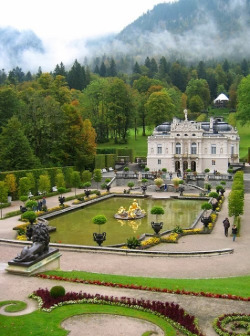 royaltyandpomp: THE PALACE Schloss Linderhof, of The King Ludwig II of Bavaria 
