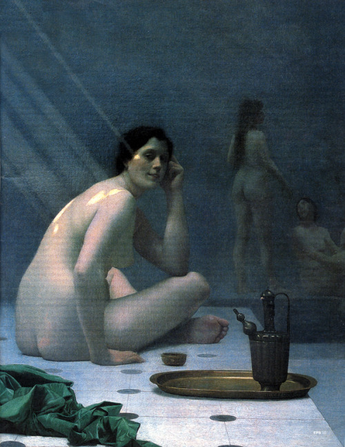 justineportraits:Jean-Léon Gérôme      Femmes au bain   