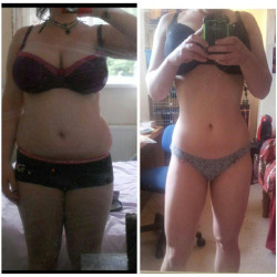 gilrcrazy4fitness:  fit-for-valhalla:  3 year difference. It takes time. #progress… Follow my journey to fitness =&gt; Crazy4Fitness Blog