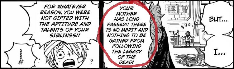 I Will Follow You To The End Sanji S Mother