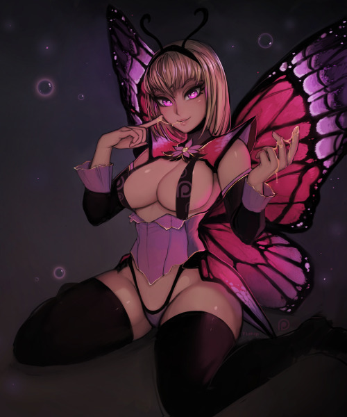 fiship:Butterfly Girl Reward - nsfw on Patreon porn pictures