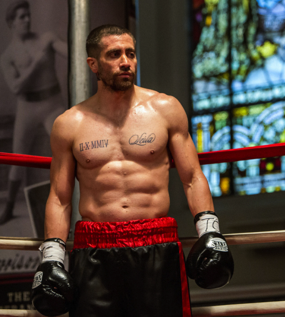 mynewplaidpants:  A great big bulging new batch of Jake Gyllenhaal in Southpaw pics