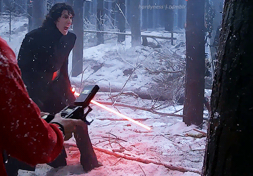 hardyness:  Adam Driver as Kylo Ren behind the scenes 