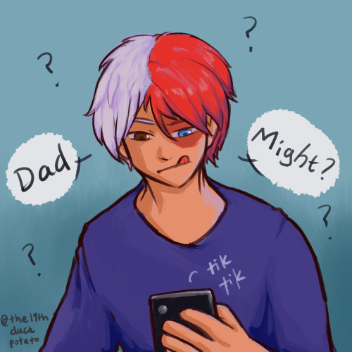 the19thduckpotato: fandom proved Todoroki right?  c:HUGE THANKS to @birdantlers @purplecarseat and @