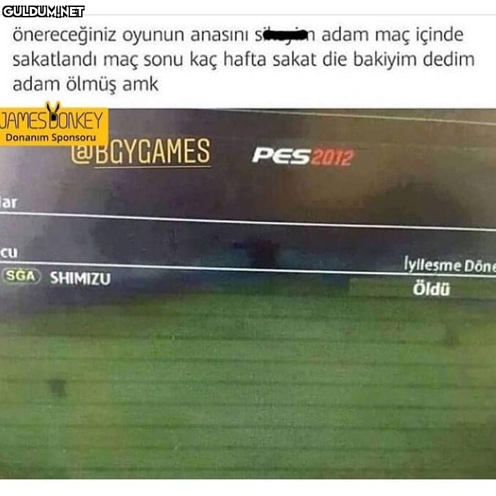 Güldüm akshskssbskshsms...