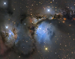 the-wolf-and-moon:  M78 and Orion Dust Reflections